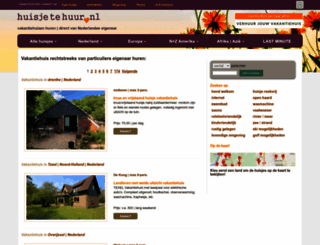 huisjetehuur.nl screenshot