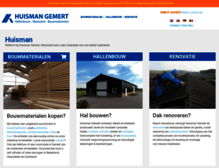 huisman-gemert.nl screenshot