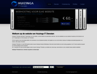 huizinga.nl screenshot