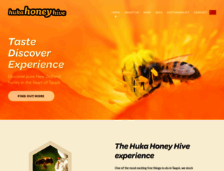 hukahoneyhive.com screenshot