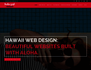 hulagirlwebdesign.com screenshot
