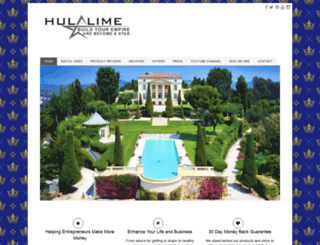 hulalime.com screenshot