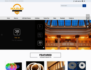 hulkled.com screenshot