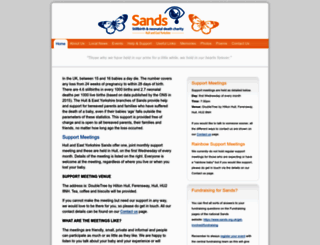 hull-sands.org.uk screenshot