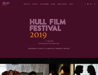 hullfilmfestival.co.uk screenshot