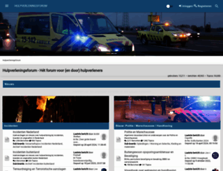 hulpverleningsforum.nl screenshot