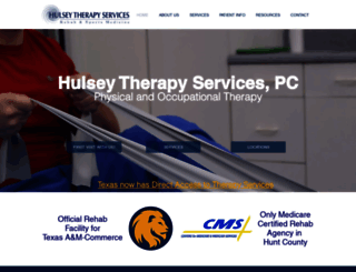 hulseytherapy.com screenshot