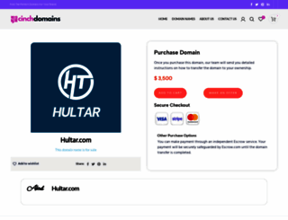 hultar.com screenshot