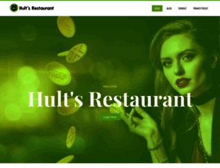 hultsrestaurant.com screenshot