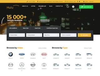hulucars.com screenshot