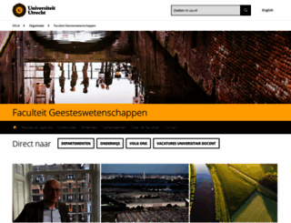 hum.uu.nl screenshot