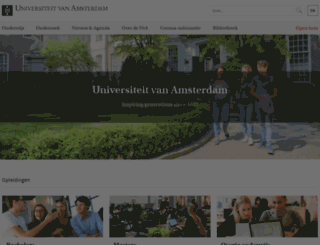 hum.uva.nl screenshot