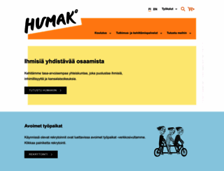 humak.fi screenshot