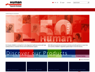 human-de.com screenshot