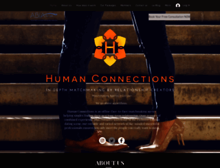 humanconnections.uk screenshot