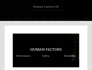 humanfactors101.com screenshot