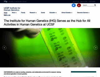 humangenetics.ucsf.edu screenshot