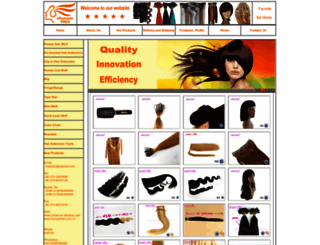 humanhair.com.cn screenshot