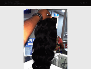 humanhairextensionsonline.com screenshot