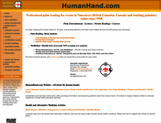 humanhand.com screenshot