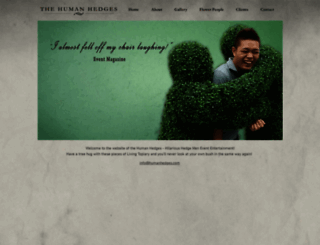 humanhedges.com screenshot