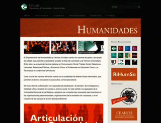humanidades.unlam.edu.ar screenshot