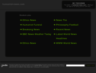humanist-news.com screenshot
