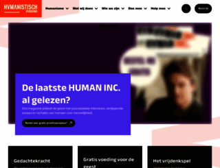 humanistischverbond.nl screenshot