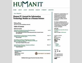 humanit.hb.se screenshot