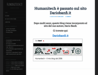 humanitech.it screenshot