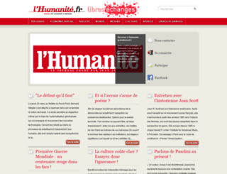 humanitejeunes.fr screenshot