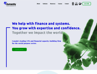 humanityfinancial.ca screenshot
