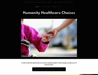 humanityhealthcarechoices.com screenshot