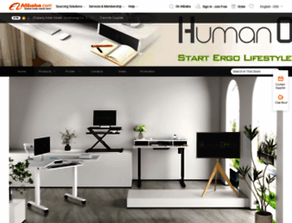 humanoffice.en.alibaba.com screenshot