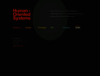 humanoriented.com screenshot