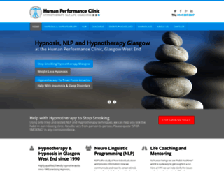humanperformanceclinic.com screenshot