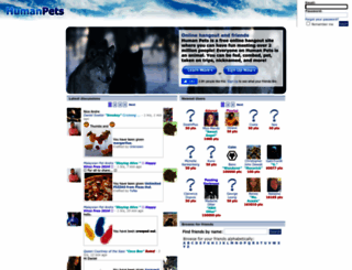 humanpets.com screenshot
