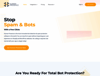 humanpresence.io screenshot