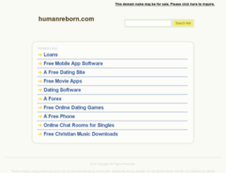 humanreborn.com screenshot