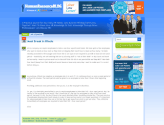 humanresourceblog.com screenshot