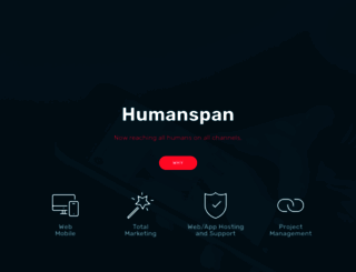 humanspan.com screenshot