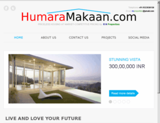 humaramakaan.com screenshot