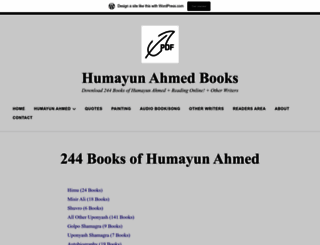 humayunpdf.wordepress.com screenshot