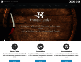 humberlodge.com screenshot