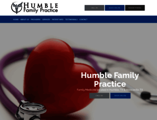 humblefamilypractice.com screenshot