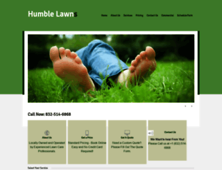 humblelawnmowingservices.com screenshot