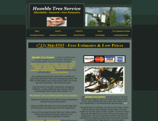 humbletreeservice.com screenshot