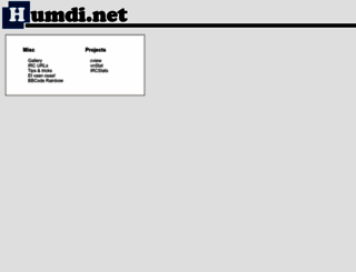 humdi.net screenshot