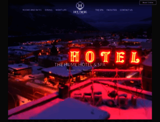humehotel.com screenshot