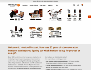 humidordiscount.com screenshot